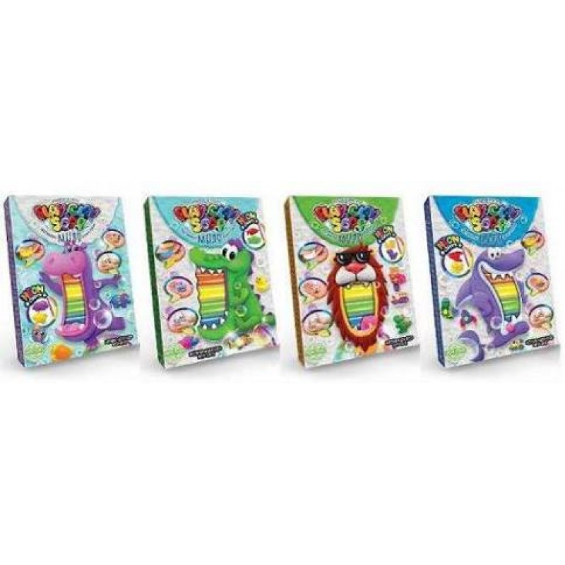 Набір Пластилінове мило Play Clay Soap середній укр PCS-03-01/04U Danko Toys, фото 1