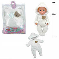 Комбінезон для ляльки 40-45 см, комплект у пакеті