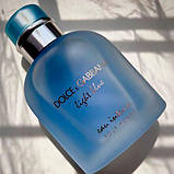 Чоловіча туалетна вода Dolce&Gabbana Light Blue pour homme Парфуми чоловічі 100 мл, фото 4