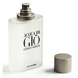 Чоловіча туалетна вода Giorgio Armani Acqua di Gio Pour Homme Refillable Парфуми 100 мл, фото 2