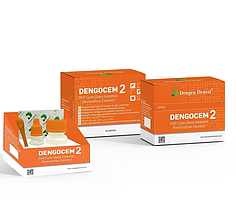 Dengocem 2,набір: 15 г + 10 мл склоіономерний реставраційний цемент (Dengen Dental)