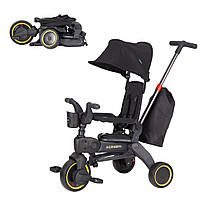 Велосипед триколісний TILLY COMBI T-392 BLACK /1/