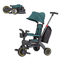 Велосипед триколісний TILLY COMBI T-392 GREEN /1/