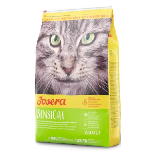 Сухий корм для дорослих котів з чутливим травленням Josera SensiCat Adult, на вагу 1000 г, фото 1
