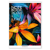 Зошит А4 48 арк скоба клітинка 424 Кольорове листя