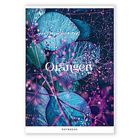 Зошит А4 48 арк скоба клітинка 425 Листя в росі