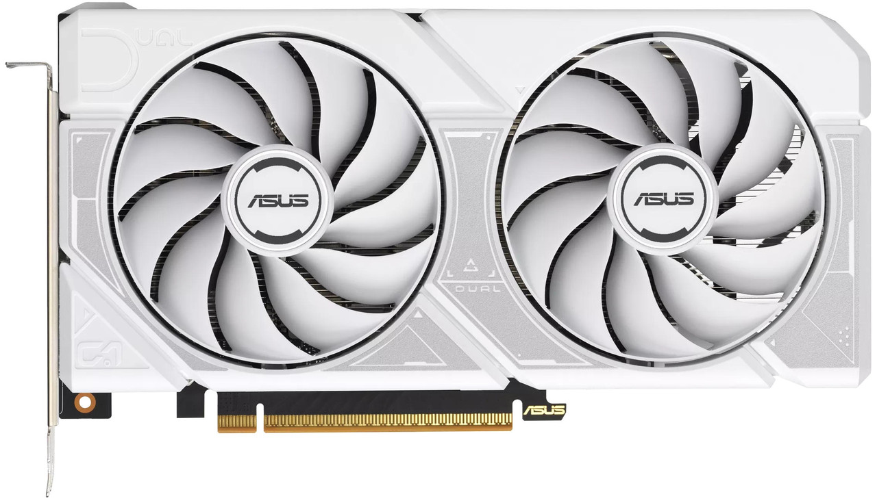 Відеокарта ASUS GeForce RTX 5060 8GB GDDR7 OC DUAL-RTX5060-O8G-WHITE білий, фото 1