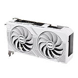 Відеокарта ASUS GeForce RTX 5060 8GB GDDR7 OC DUAL-RTX5060-O8G-WHITE білий, фото 7
