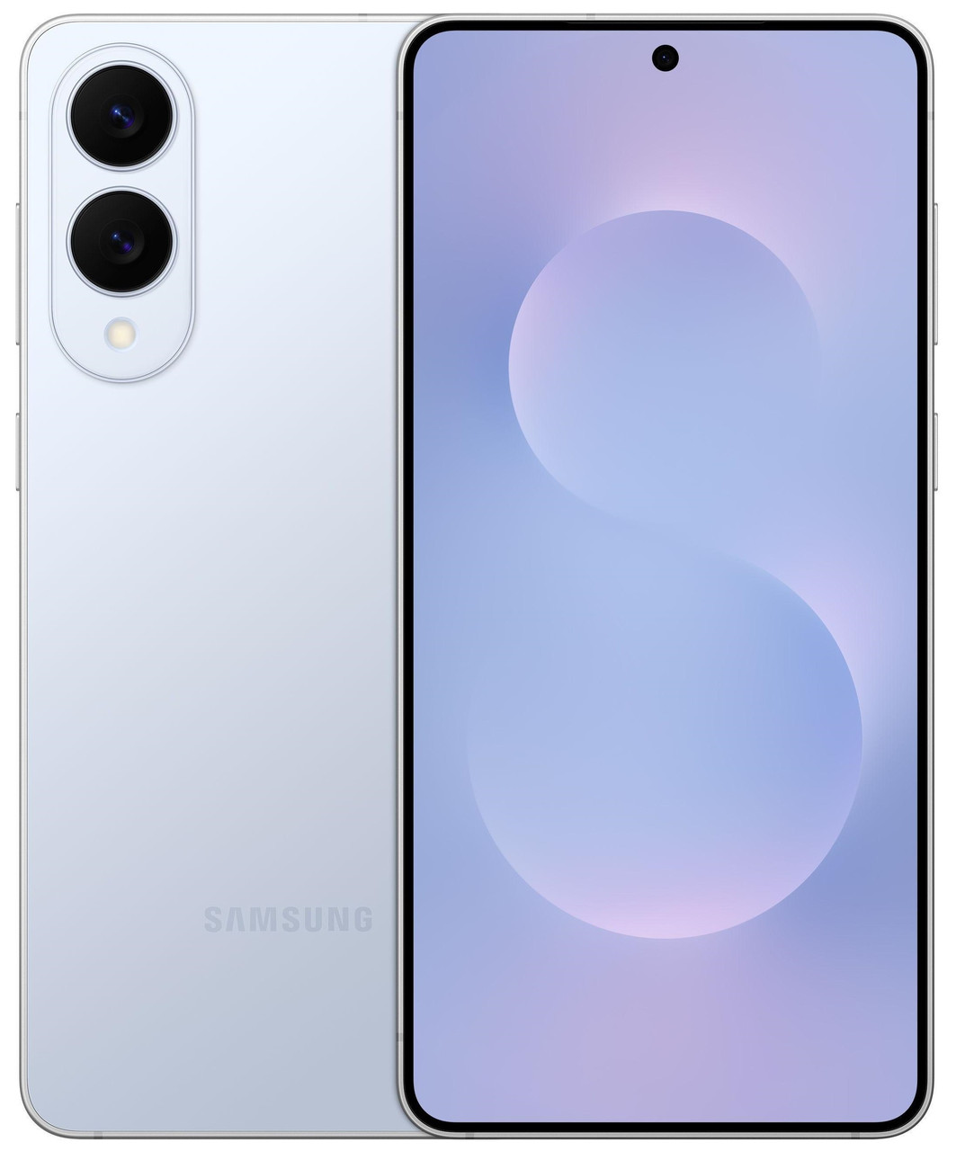 Смартфон Samsung Galaxy S25 Edge 5G (S737) 6.7' 12/256ГБ, 2SIM, 3900мА•год, блакитний крижаний титановий, фото 1