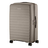 Валіза 2E, Aero, поліпропілен, велика, 99/119 л, TSA, 4 колеса, EXP, сіро-коричневий, фото 8