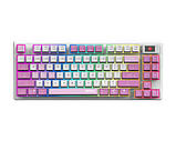 Клавіатура механічна MSI FORGE GK600 TKL W VIOLET UA 83key, mechanical Linear, USB-A, Wireless, Bluetooth,, фото 2