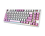 Клавіатура механічна MSI FORGE GK600 TKL W VIOLET UA 83key, mechanical Linear, USB-A, Wireless, Bluetooth,, фото 4