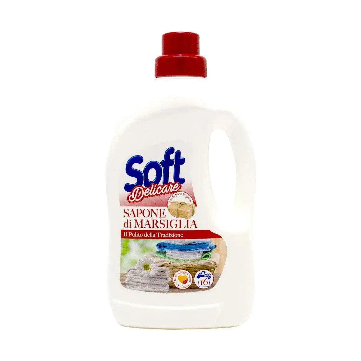 Гель для прання SOFT Sapone di Marsiglia, 900 мл, фото 1