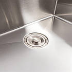 CM 100*50 L Мийка нержавійка Valeso Handmade (круглий сифон 3,0/0,8), фото 3