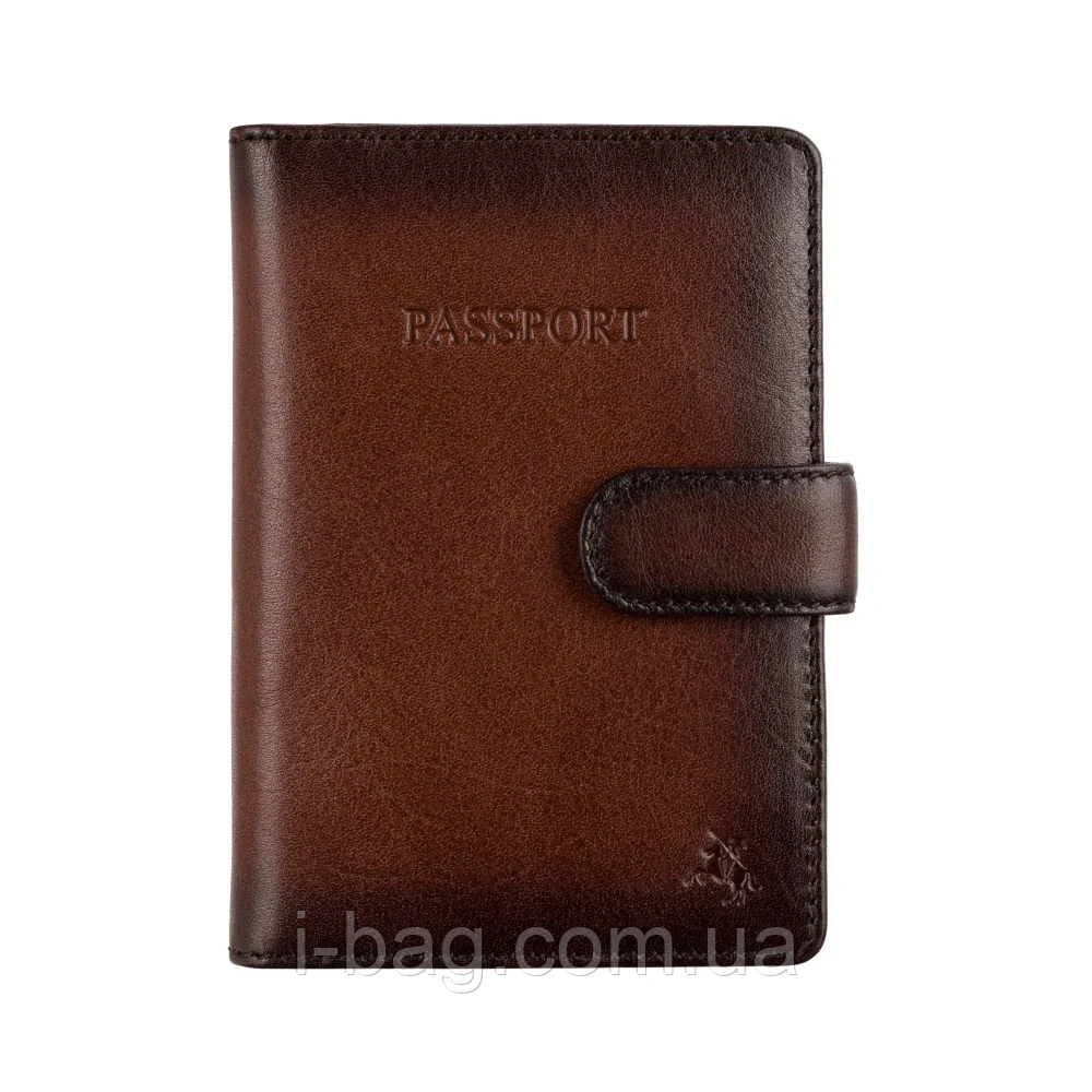 Шкіряна обкладинка для документів Visconti AT74 Blake (Burnished Tan), фото 1