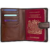 Шкіряна обкладинка для документів Visconti AT74 Blake (Burnished Tan), фото 4