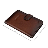 Шкіряна обкладинка для документів Visconti AT74 Blake (Burnished Tan), фото 5