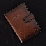 Шкіряна обкладинка для документів Visconti AT74 Blake (Burnished Tan), фото 6