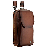 Шкіряна сумка через плече Visconti AT45 Alex (Burnish Tan), фото 2