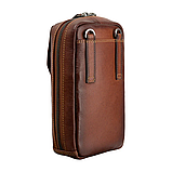 Шкіряна сумка через плече Visconti AT45 Alex (Burnish Tan), фото 4