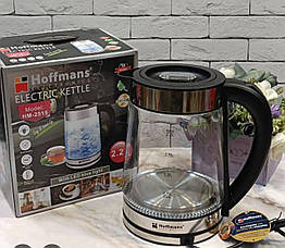 Електрочайник Hoffmans HM-2515 2,2л 1800 Вт скло