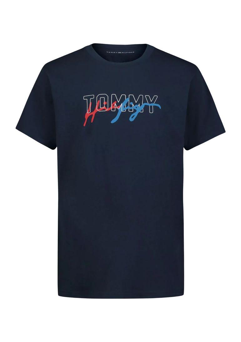 Дитяча футболка Tommy Hilfiger з логотипом 1159844035 (Синій 6), фото 1