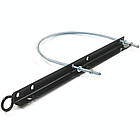 Траверса для кріплення арматури, ТККА400 (скоба 250 мм), з гаком чорна