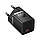 Мережевий зарядний пристрій з кабелем Baseus GaN5 Fast Charger(mini) 1C 30W EU Cluster Black(with: Baseus, фото 6
