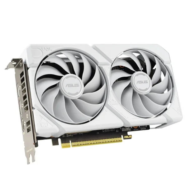 Відеокарта Asus Dual Radeon RX 9060 XT 16GB GDDR6 White (DUAL-RX9060XT-16G-WHITE), фото 1