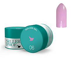 Гель для нарощування Jelly Builder Gel Siller №06, 15 мл