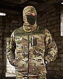 Тактичний костюм 4в1 OMEGA мультикам з балаклавою та флісовкою ПП8090 ТМ, фото 5