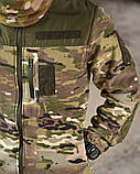 Тактичний костюм 4в1 OMEGA мультикам з балаклавою та флісовкою ПП8090 ТМ, фото 6