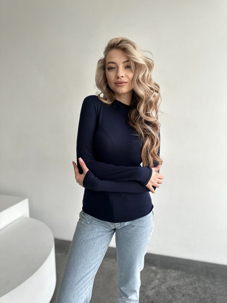 Водолазка жіноча на ФЛІСІ, НОРМА. 40/46 Гольфи, водолазки теплі жіночі