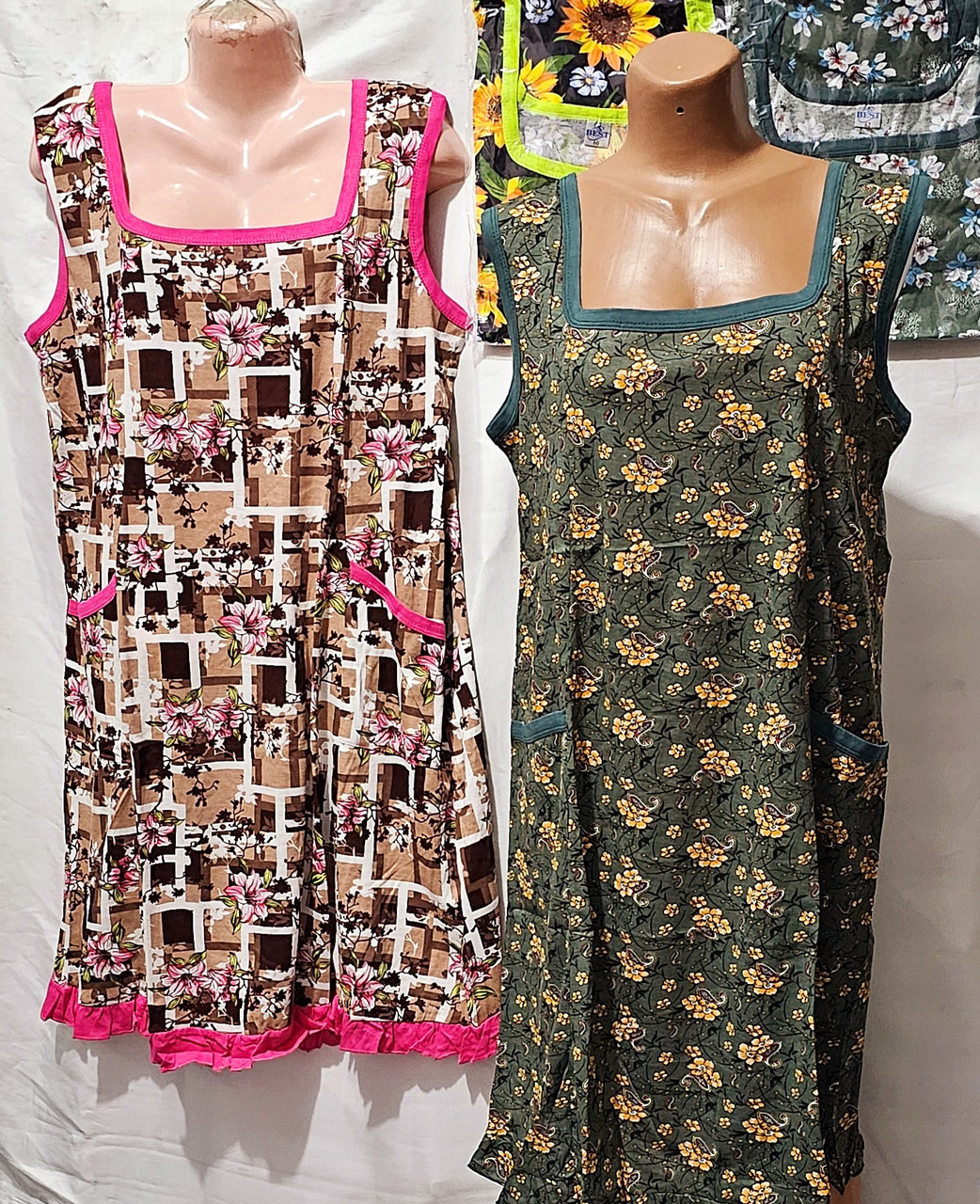 Сарафан ",BEST" (58-66) Узбекистан х/б із кишенями, фото 1