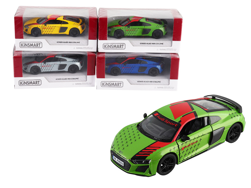 Модель легкова Audi R8 Coupe 5"" KT5422FW метал.інерц.відкр.дв.4кол.кор./96/, фото 1