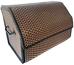 Органайзер в багажник EvaBag. Коричневий колір