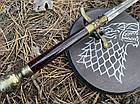 Меч з фільму Гра Престолів, Сувенірний подарунковий меч Ар'ї Старк, Меч Голка, Меч Игла, фото 2