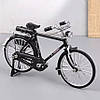 Модель міського ретру велосипеда із сумкою й насосом. масштаб 1:10, фото 6