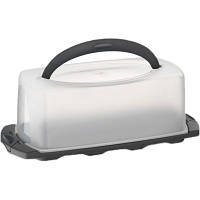 Популярний! Тортівниця Kela Deli Rectangle 40х17х14,5 см Gray (12175) - Краща якість тільки на Nukleon.com.ua