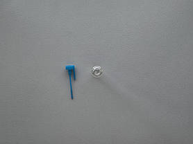 4 мл флакончик пробник прозорий скляний з бірюзовим ковпачком тестер фіолка мініатюра для парфумерії, фото 3