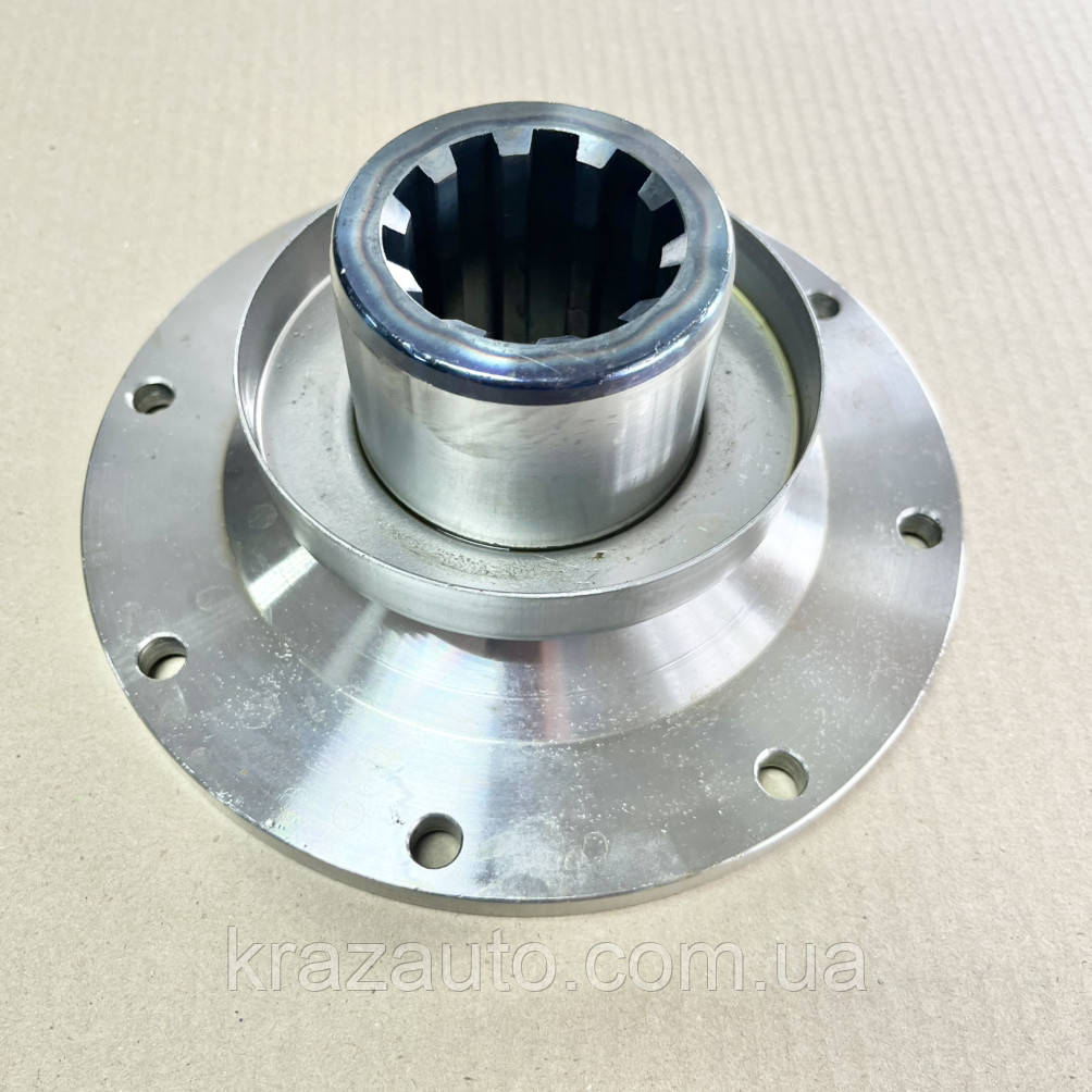 Фланець проміжної опори КрАЗ з відбивачем 255Б-2201100, фото 1