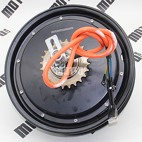 Заднє колесо-диск з електродвигуном 1200W Fada N9 (FDEB 10SLA-72) для мототехніки та електровелосипедів