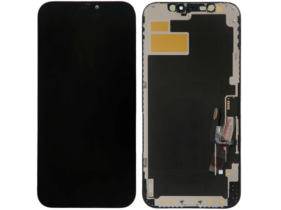 Дисплей для iPhone 12, iPhone 12 Pro із сенсором чорний TFT GX - фото 1 - id-p2657644547