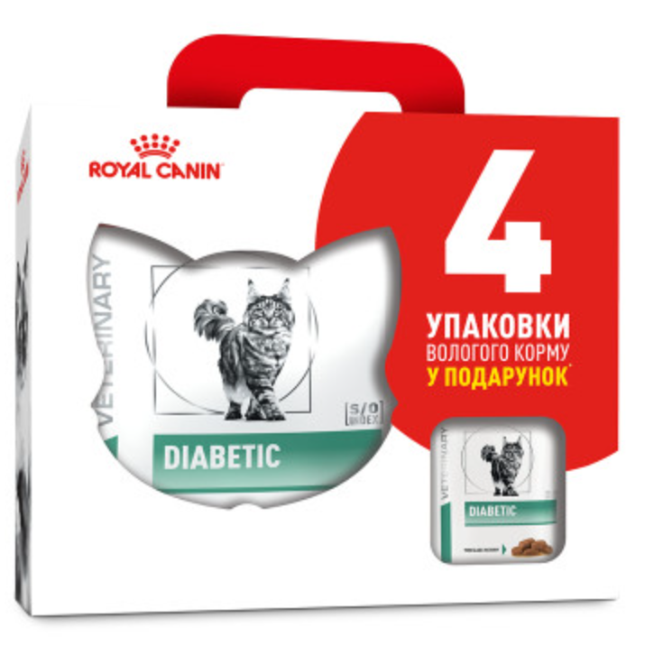 Royal Canin Diabetic 1,5 кг - дієта для кішок при цукровому діабеті