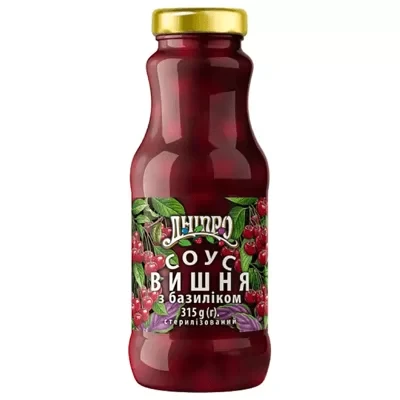 Соус "Вишня з базиліком" 250г, фото 1