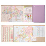 Щоденник Leo Planner ф.А5 недатований "Prima", м'який, бузковий, 320 сторінок, фото 8