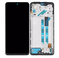 Дисплей Xiaomi Poco X4 Pro 5G / Redmi Note 11 Pro чорний Екран з сенсором (модуль) Incell + рамка