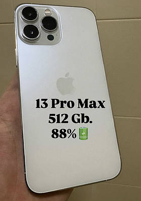 iPhone 13 Pro 512GB シルバー 79% Apple iPhone 13 Pro 512GB Silver (MLVN3) ᐈ Купить Apple