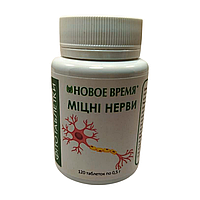 Фітотаблетки Міцні нерви Новий Час 120 шт.