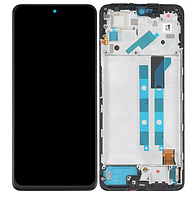Дисплей Xiaomi Poco X4 Pro 5G / Redmi Note 11 Pro чорний Екран з сенсором (модуль) OLED + рамка